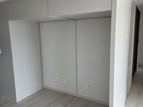 냉장고장시공 용인 동천동 44평 아파트 냉장고 주변 현장 시공 후 집잘알김프로