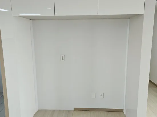 냉장고장도어리폼 도어톤맞춤 천안 두정동 25평 아파트 냉장고 주변 현장 시공 전 집잘알김프로