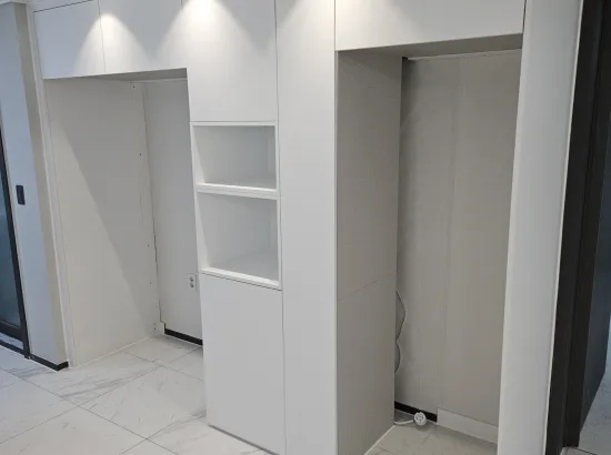 냉장고장도어리폼 상도어리폼 천안 성성동 32평 아파트 냉장고 주변 현장 시공 전 집잘알김프로